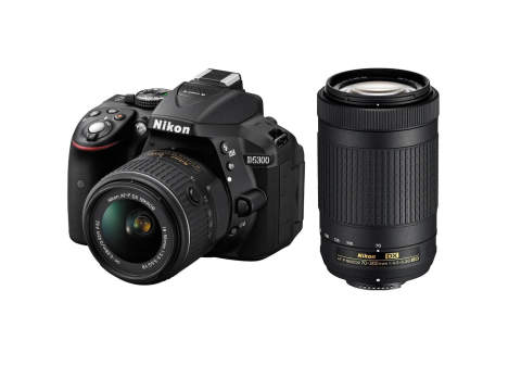 Nikon D5300 + 18-55 VR AF-P + 70-300 AF-P DX